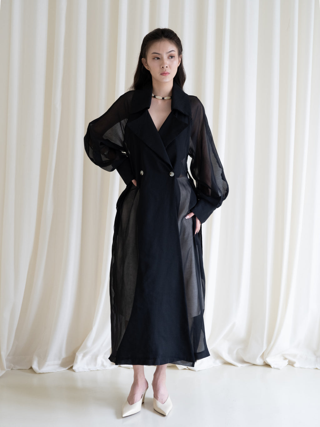 WHISPER TRENCH COAT