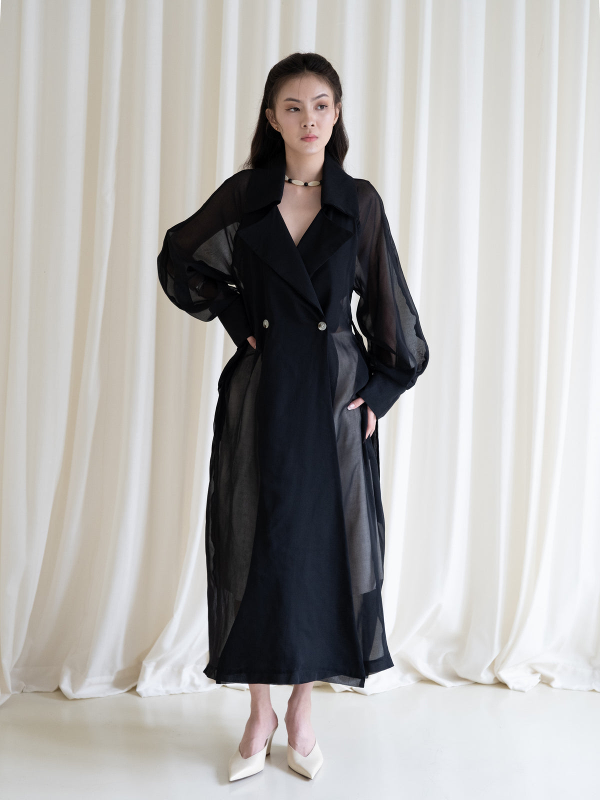 WHISPER TRENCH COAT
