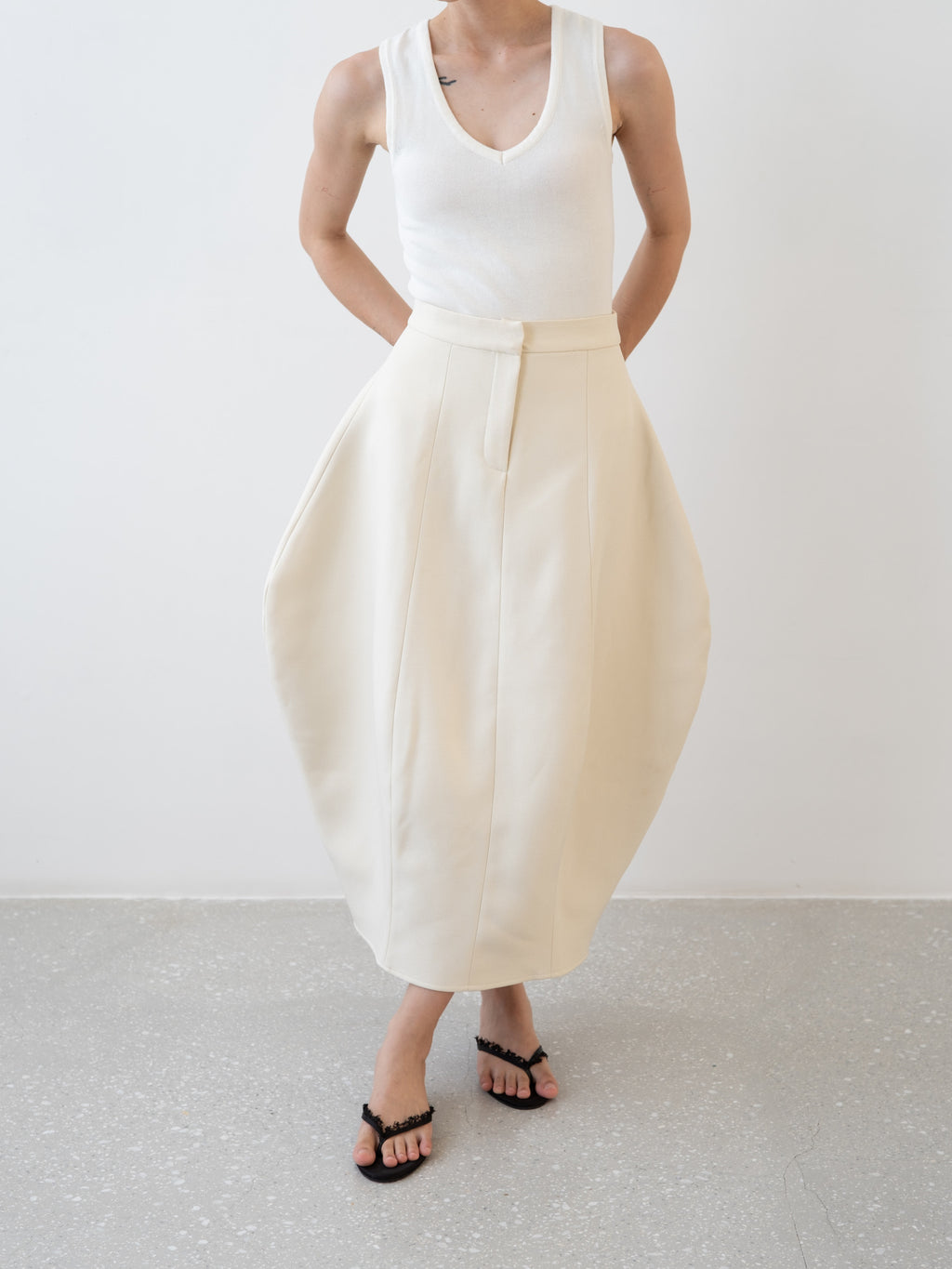 BRONZE BALOON SKIRT