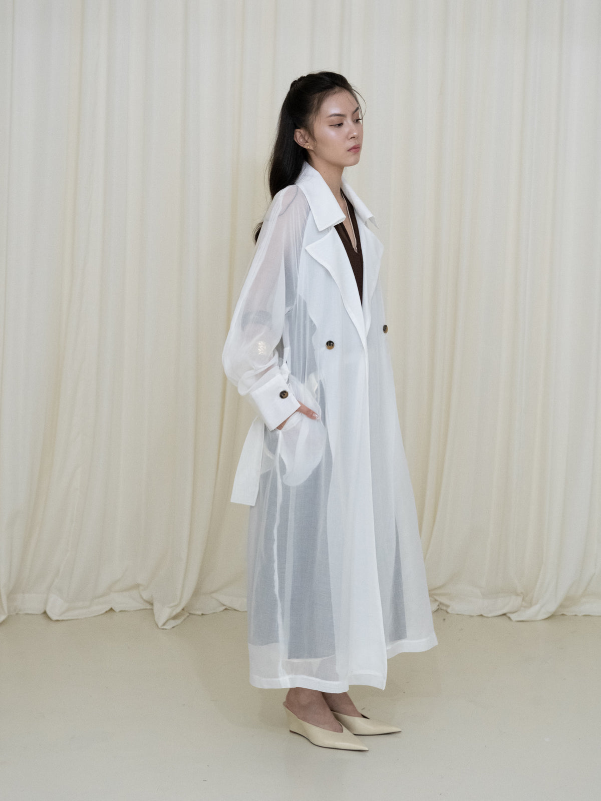 WHISPER TRENCH COAT