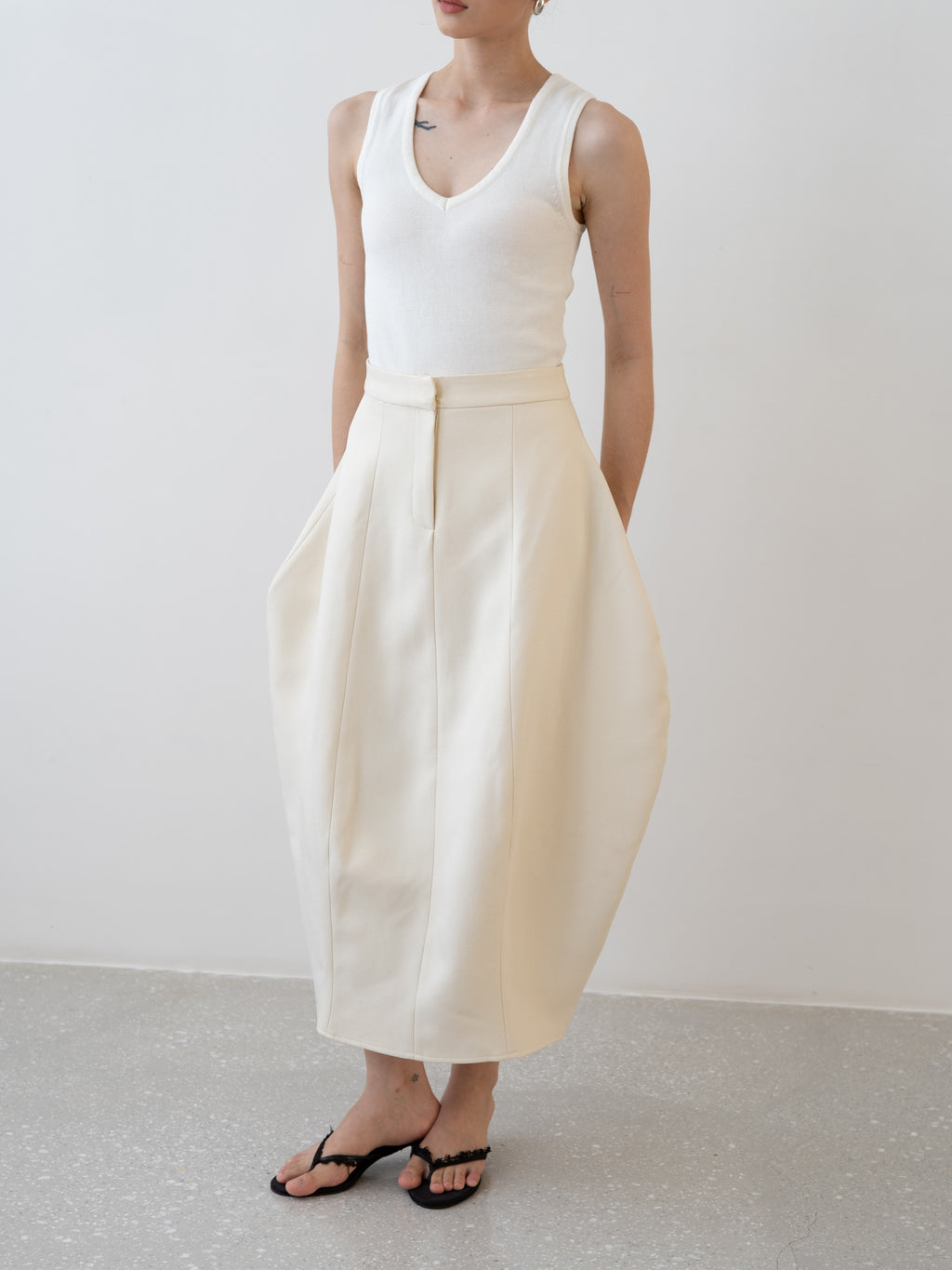 BRONZE BALOON SKIRT