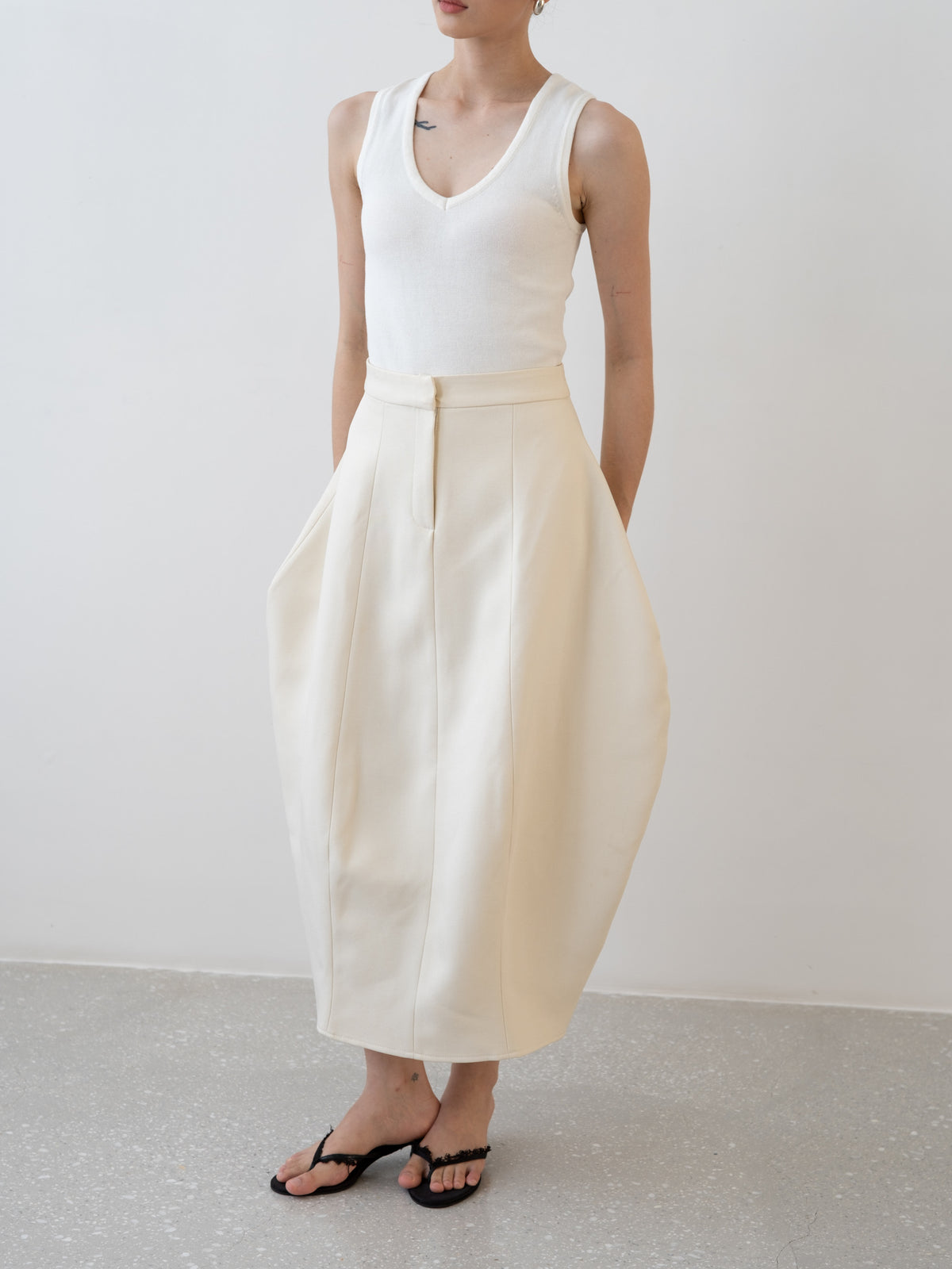 BRONZE BALOON SKIRT