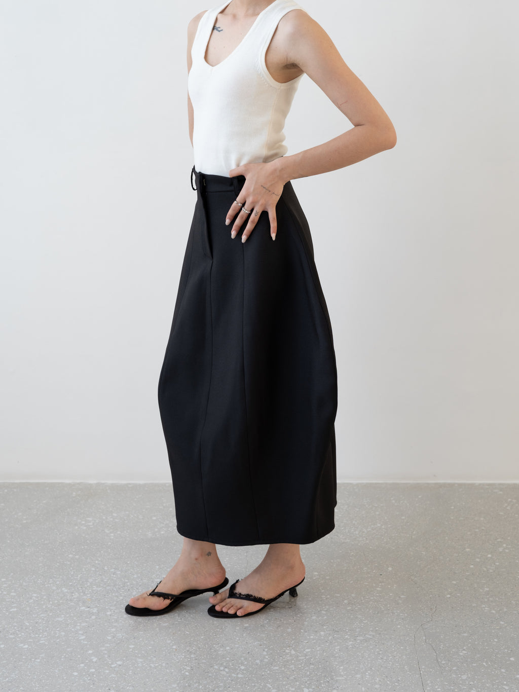 BRONZE BALOON SKIRT
