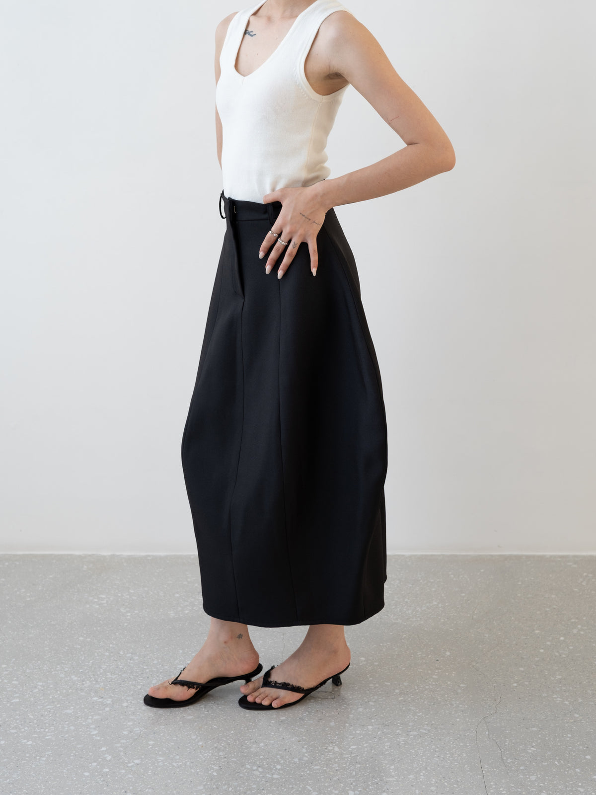 BRONZE BALOON SKIRT