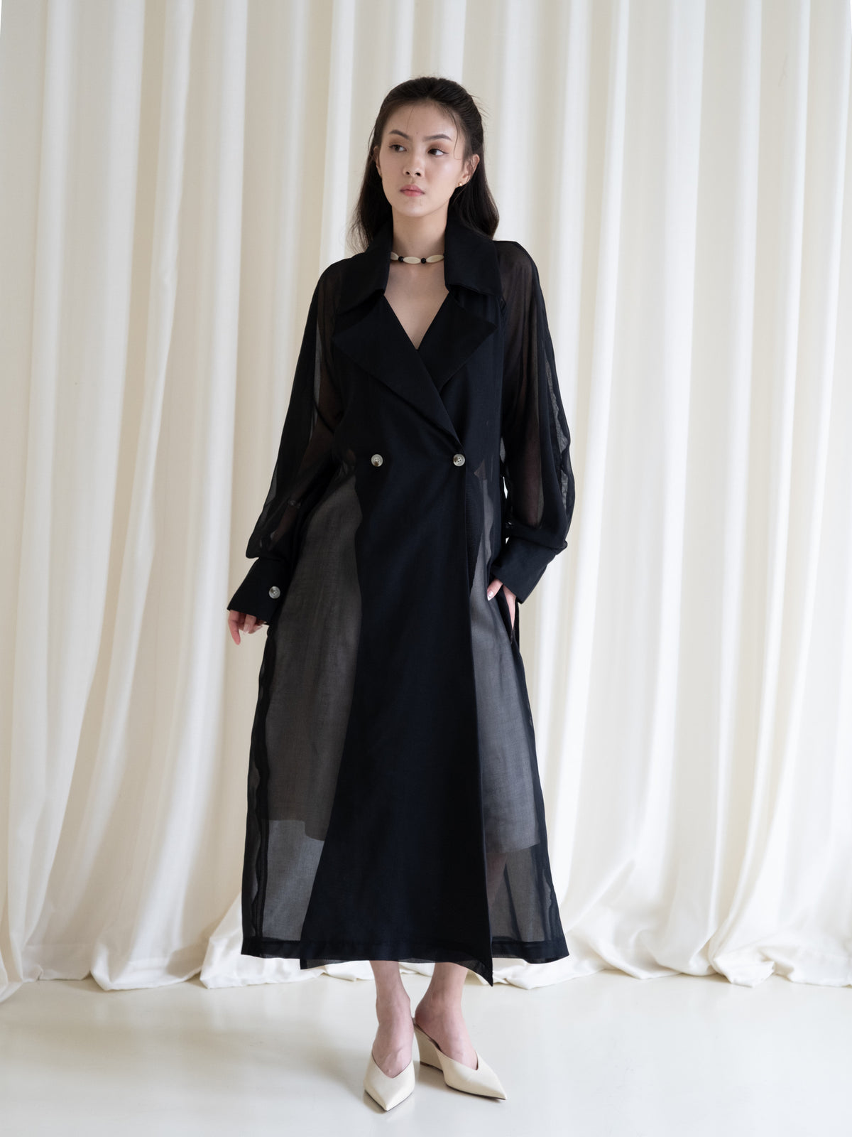 WHISPER TRENCH COAT