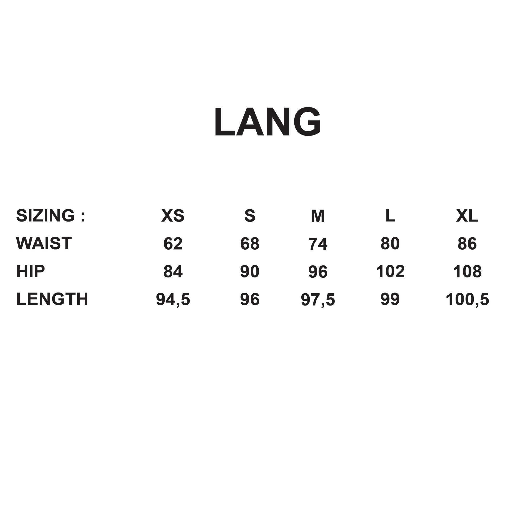 LANG SKIRT