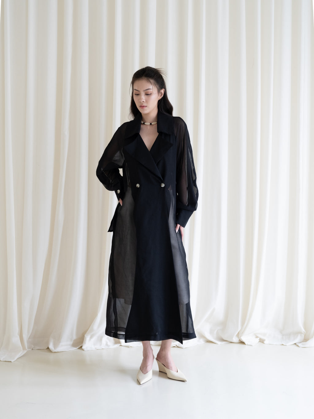 WHISPER TRENCH COAT