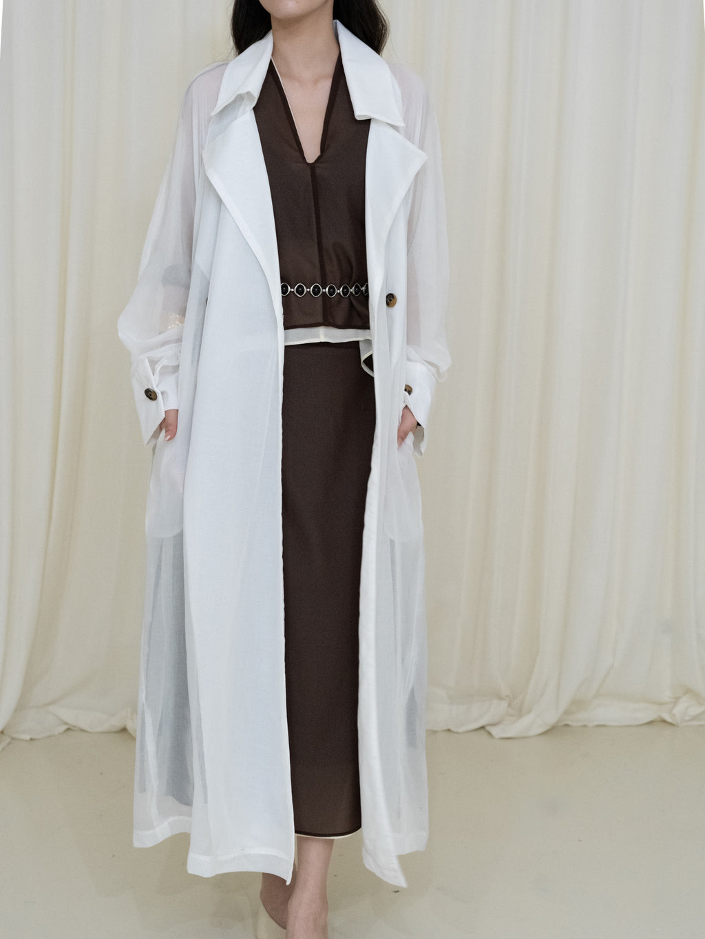 WHISPER TRENCH COAT