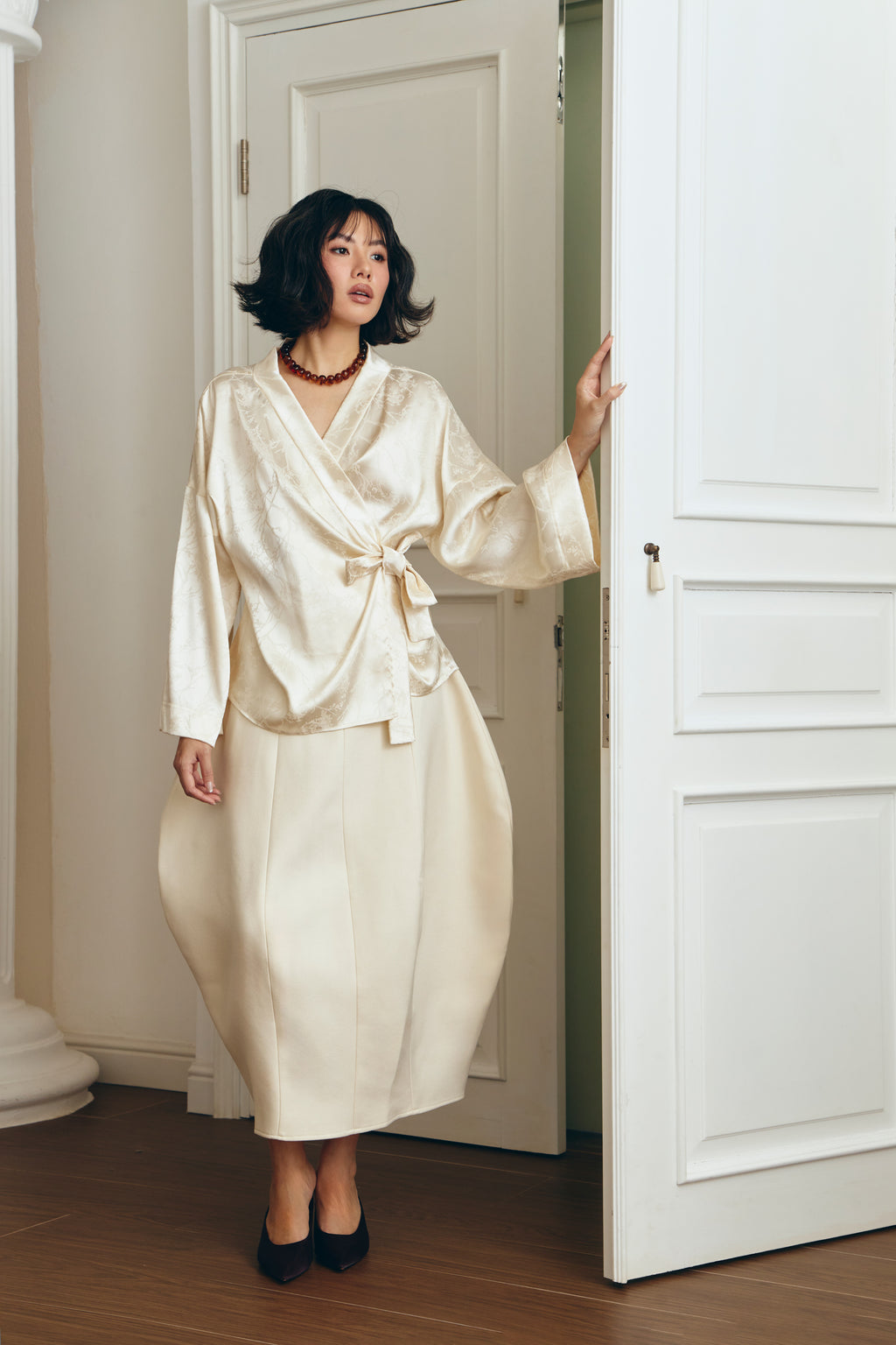 BRONZE BALOON SKIRT