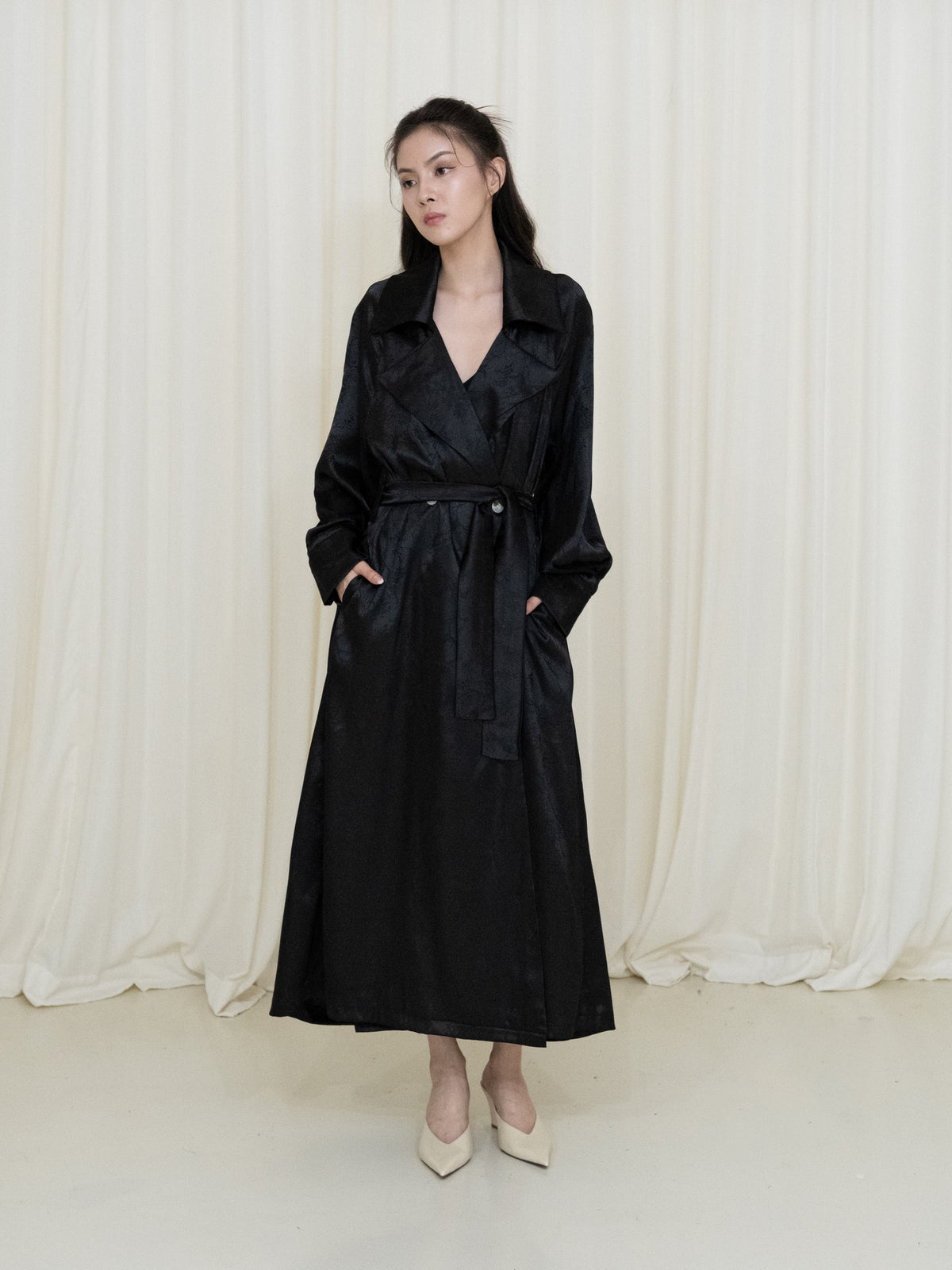 WHISPER TRENCH COAT