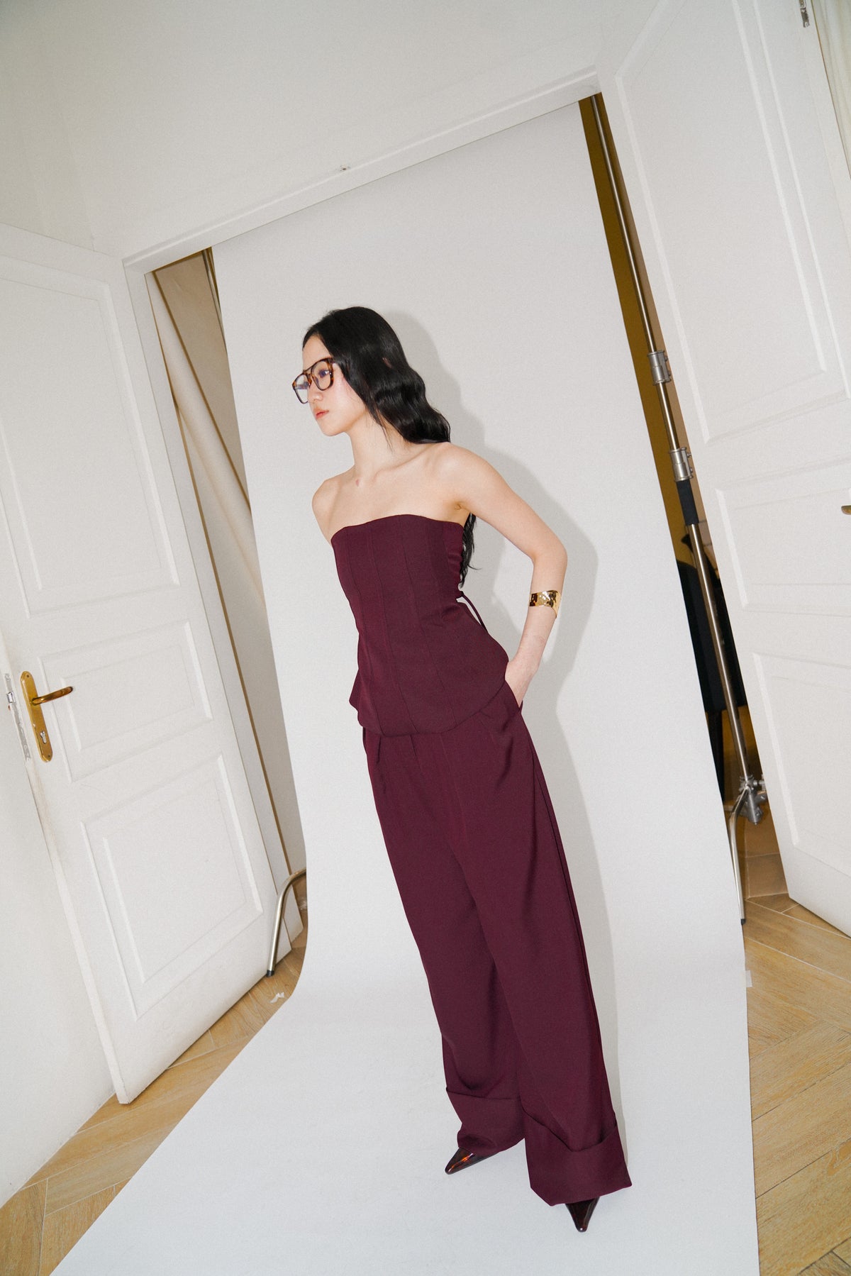 AIMÉ SET ( CORSET AND PANTS)