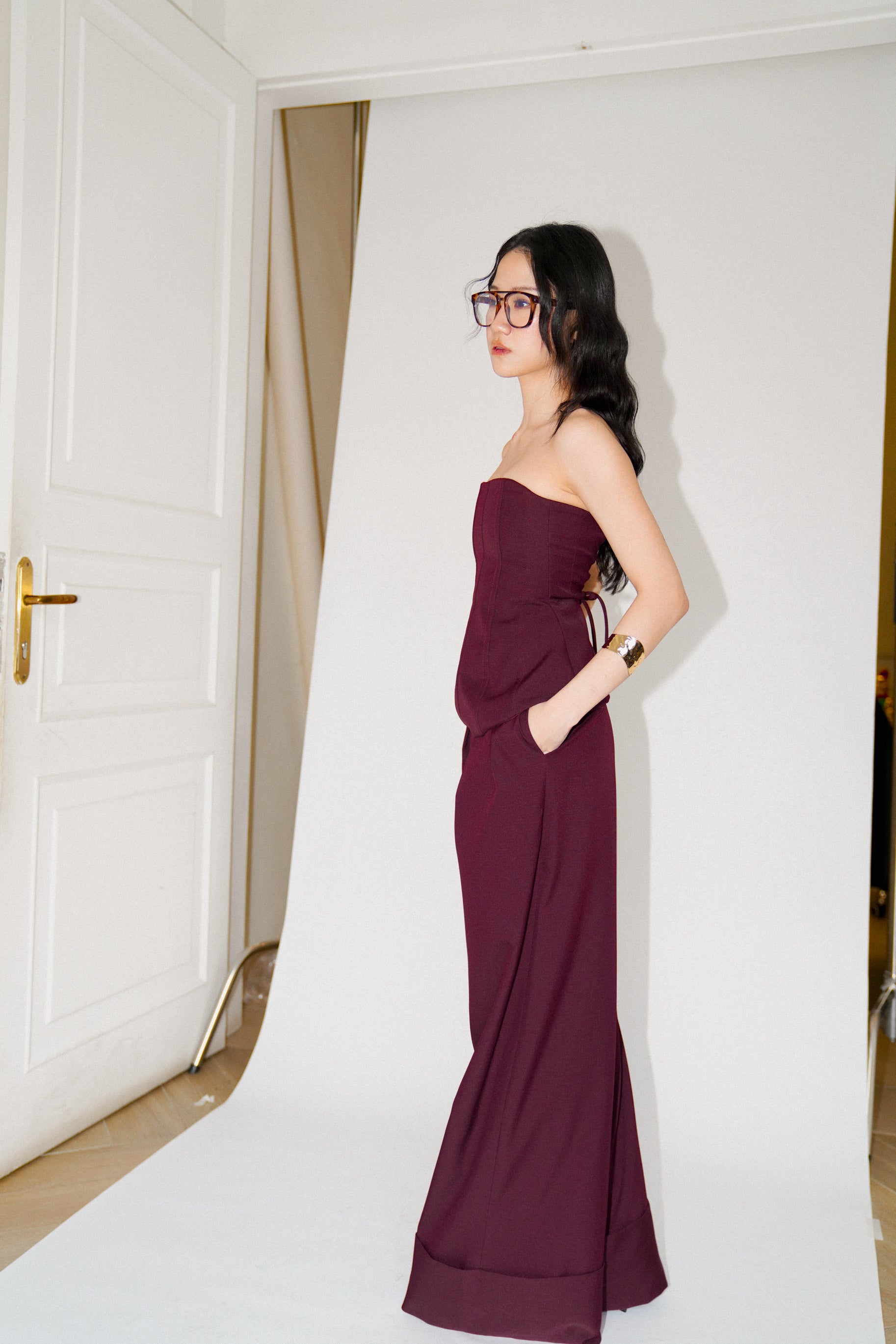 AIMÉ SET ( CORSET AND PANTS)