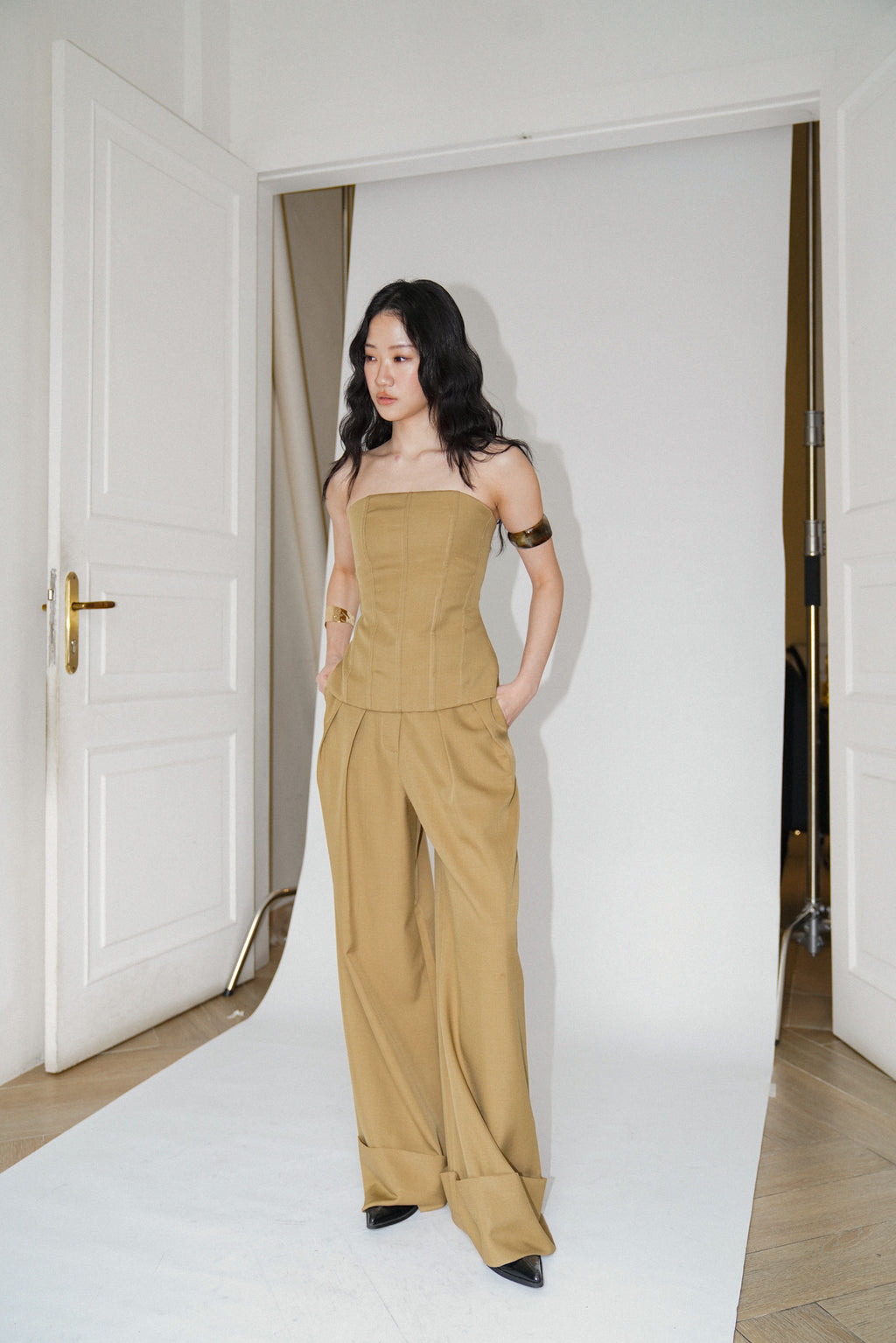 AIMÉ SET ( CORSET AND PANTS)