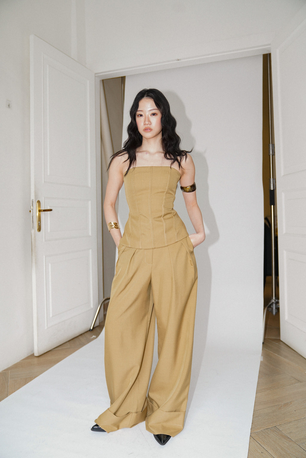 AIMÉ SET ( CORSET AND PANTS)