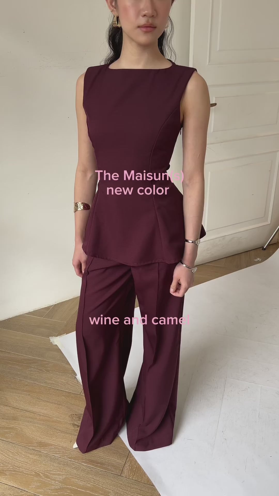 MAISUN SET (TOP AND PANTS)